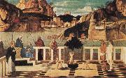 Gentile Bellini Christian Allegory oil painting on canvas